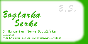 boglarka serke business card